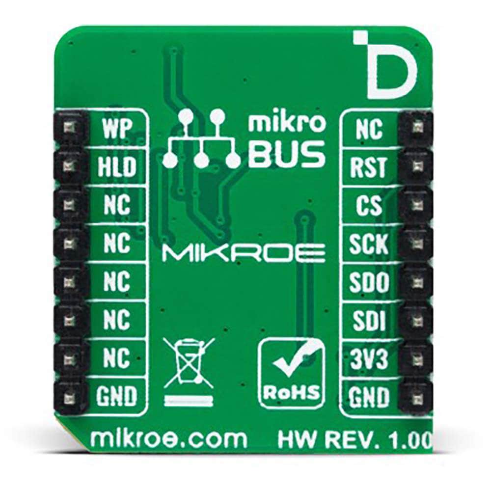 Mikroelektronika d.o.o. MIKROE-5838 MRAM 4 Click Board™ - The Debug Store UK