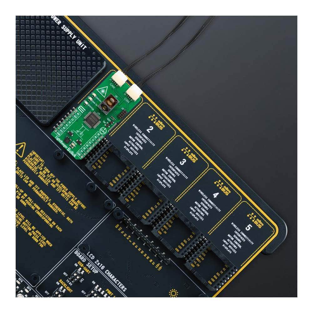 Mikroelektronika d.o.o. MIKROE-5841 LightRanger 7 Click Board™ - The Debug Store UK