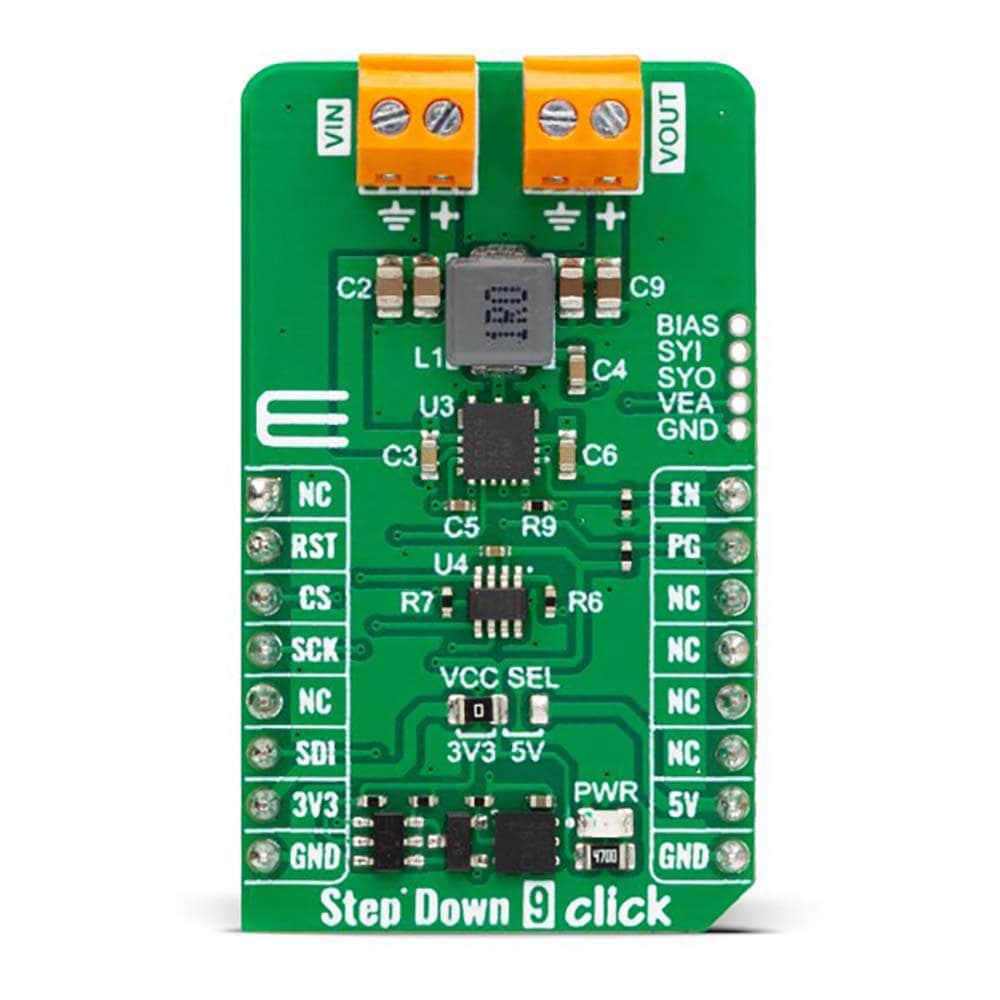 Mikroelektronika d.o.o. MIKROE-5844 Step Down 9 Click Board™ - The Debug Store UK