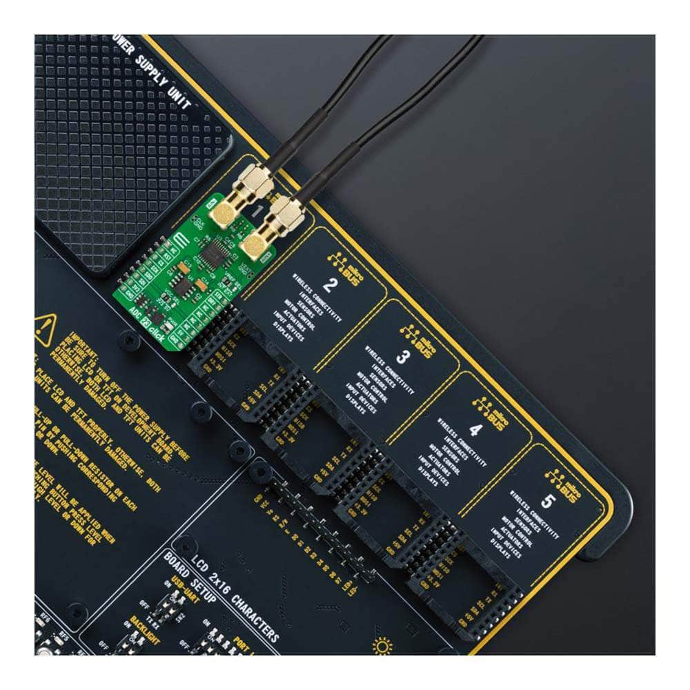 Mikroelektronika d.o.o. MIKROE-5861 ADC 23 Click Board™ - The Debug Store UK