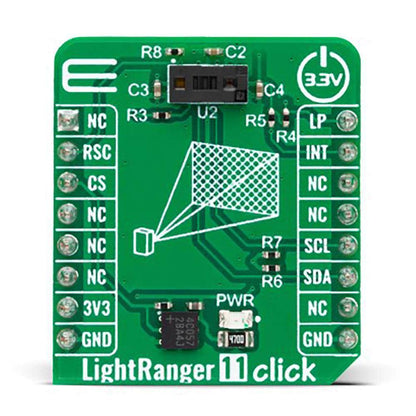 Mikroelektronika d.o.o. MIKROE-5864 LightRanger 11 Click Board - The Debug Store UK