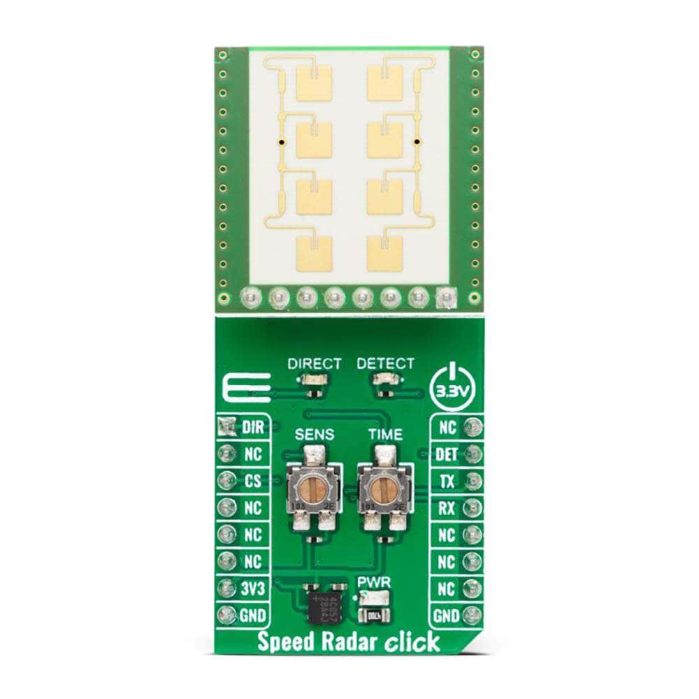 Mikroelektronika d.o.o. MIKROE-5869 Speed Radar Click Board™ - The Debug Store UK