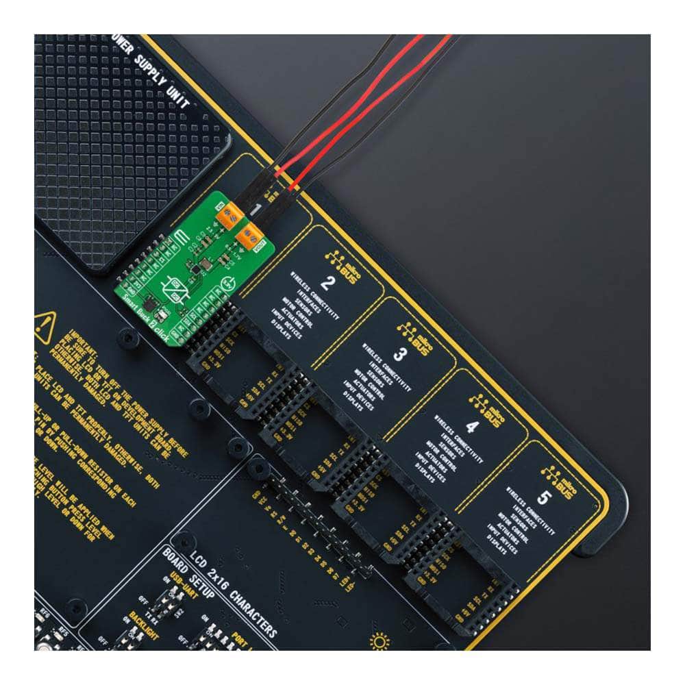 Mikroelektronika d.o.o. MIKROE-5871 Smart Buck 2 Click Board - The Debug Store UK