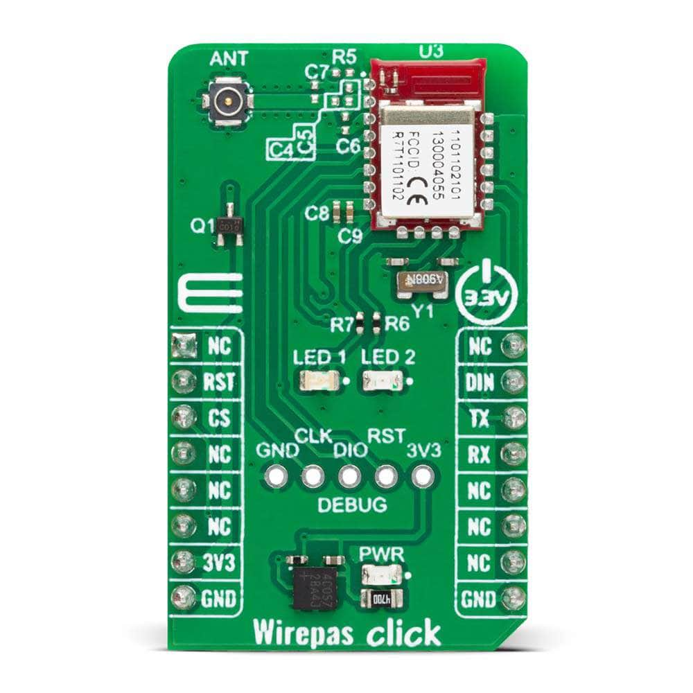 Mikroelektronika d.o.o. MIKROE-5874 Wirepas Click Board™ - The Debug Store UK