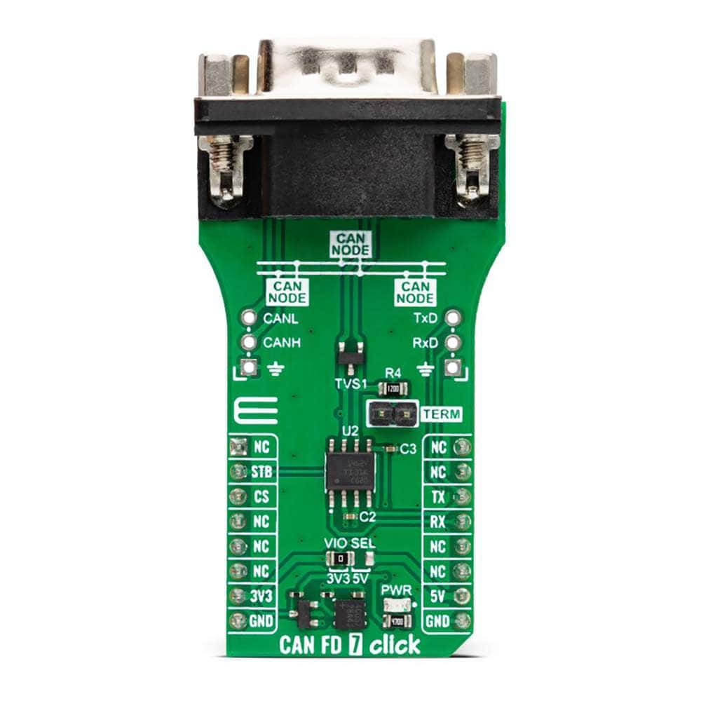 Mikroelektronika d.o.o. MIKROE-5888 CAN FD 7 Click Board - The Debug Store UK