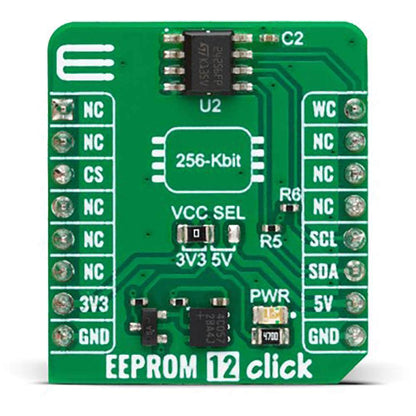 Mikroelektronika d.o.o. MIKROE-5893 EEPROM 12 Click Board™ - The Debug Store UK