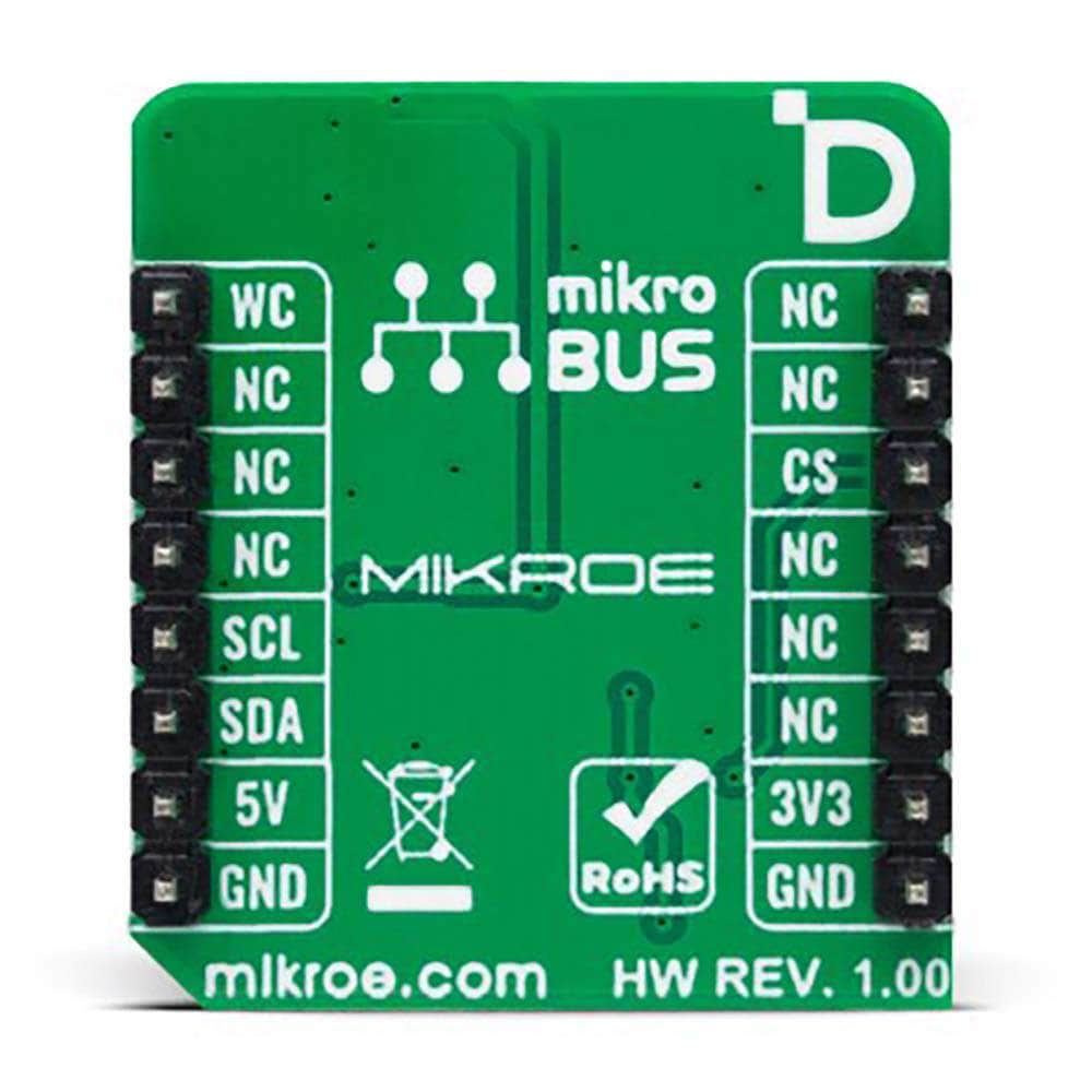 Mikroelektronika d.o.o. MIKROE-5893 EEPROM 12 Click Board™ - The Debug Store UK