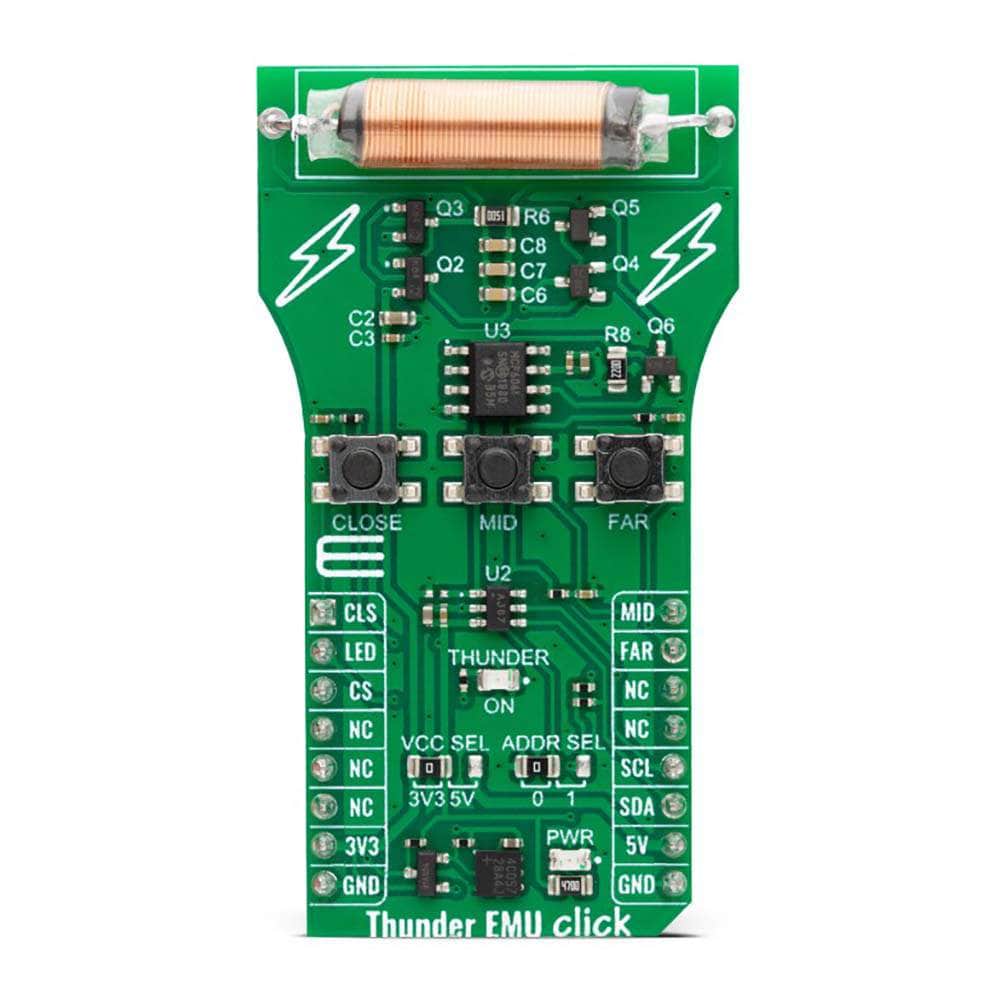 Mikroelektronika d.o.o. MIKROE-5904 Thunder EMU Click Board™ - The Debug Store UK