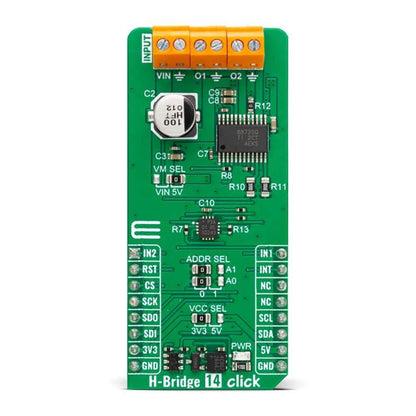 Mikroelektronika d.o.o. MIKROE-5916 H-Bridge 14 Click Board™ - The Debug Store UK