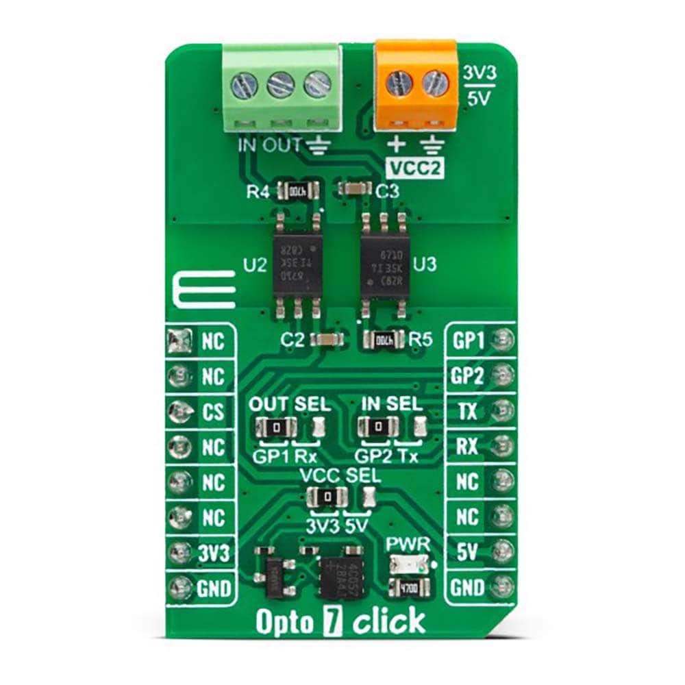 Mikroelektronika d.o.o. MIKROE-5923 Opto 7 Click Board™ - The Debug Store UK