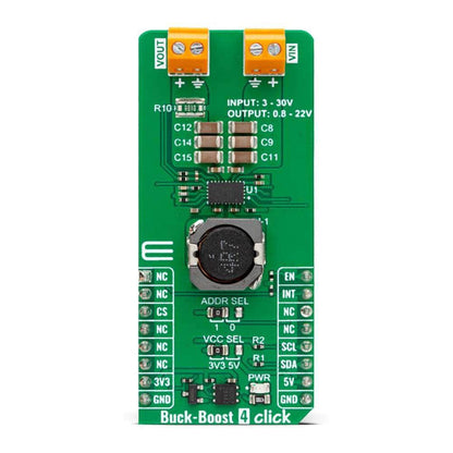 Mikroelektronika d.o.o. MIKROE-5924 Buck-Boost 4 Click Board - The Debug Store UK
