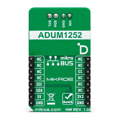 Mikroelektronika d.o.o. MIKROE-5943 I2C Isolator 7 Click Board™ - The Debug Store UK