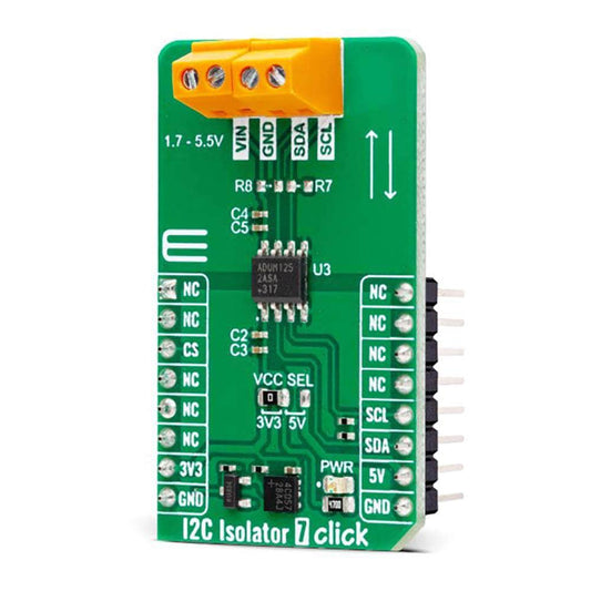 Mikroelektronika d.o.o. MIKROE-5943 I2C Isolator 7 Click Board™ - The Debug Store UK