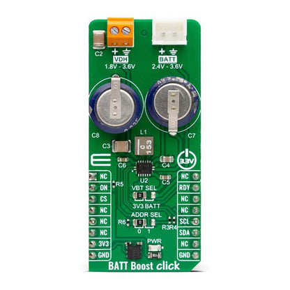 Mikroelektronika d.o.o. MIKROE-5947 BATT Boost Click Board - The Debug Store UK