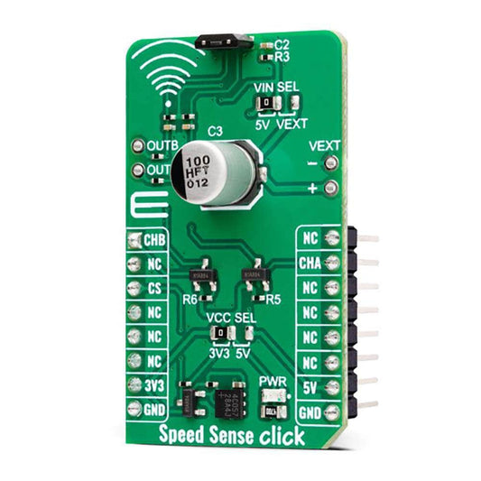 Mikroelektronika d.o.o. MIKROE-5977 Speed Sense Click Board - The Debug Store UK