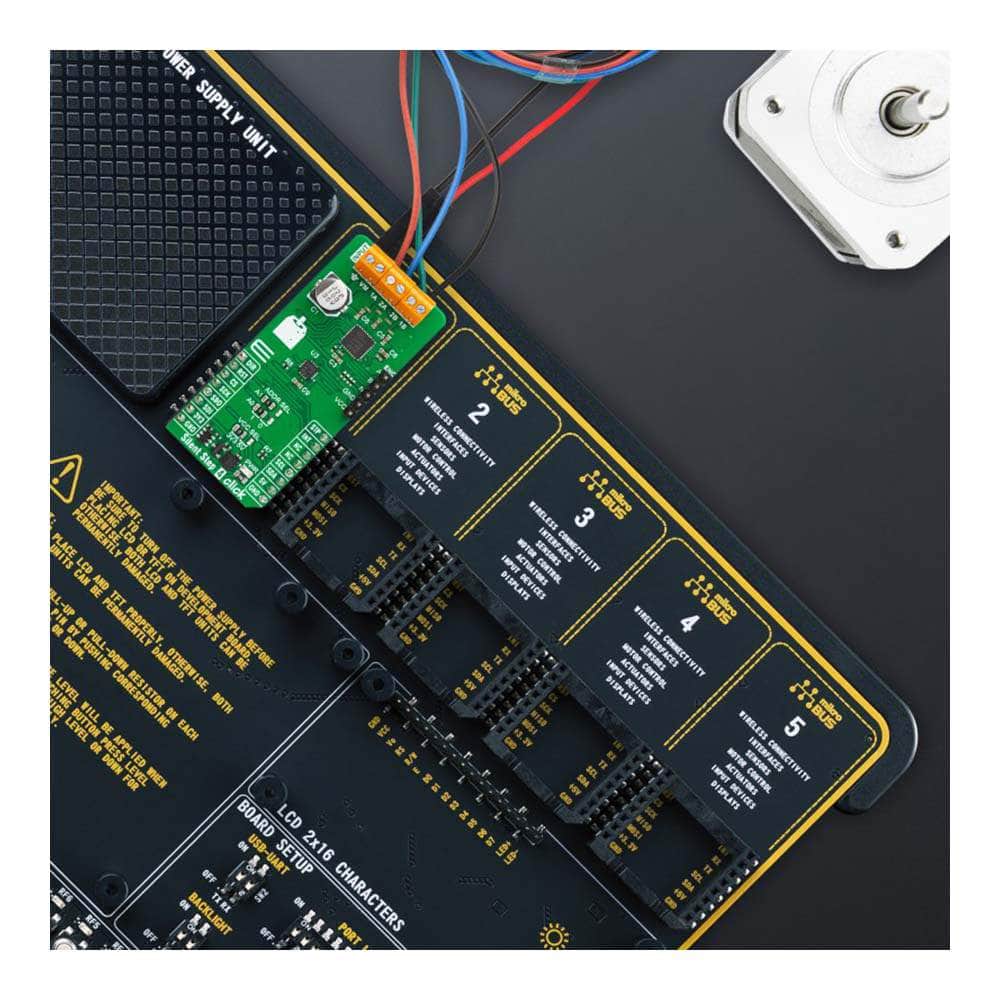 Mikroelektronika d.o.o. MIKROE-5980 Silent Step 4 Click Board™ - The Debug Store UK