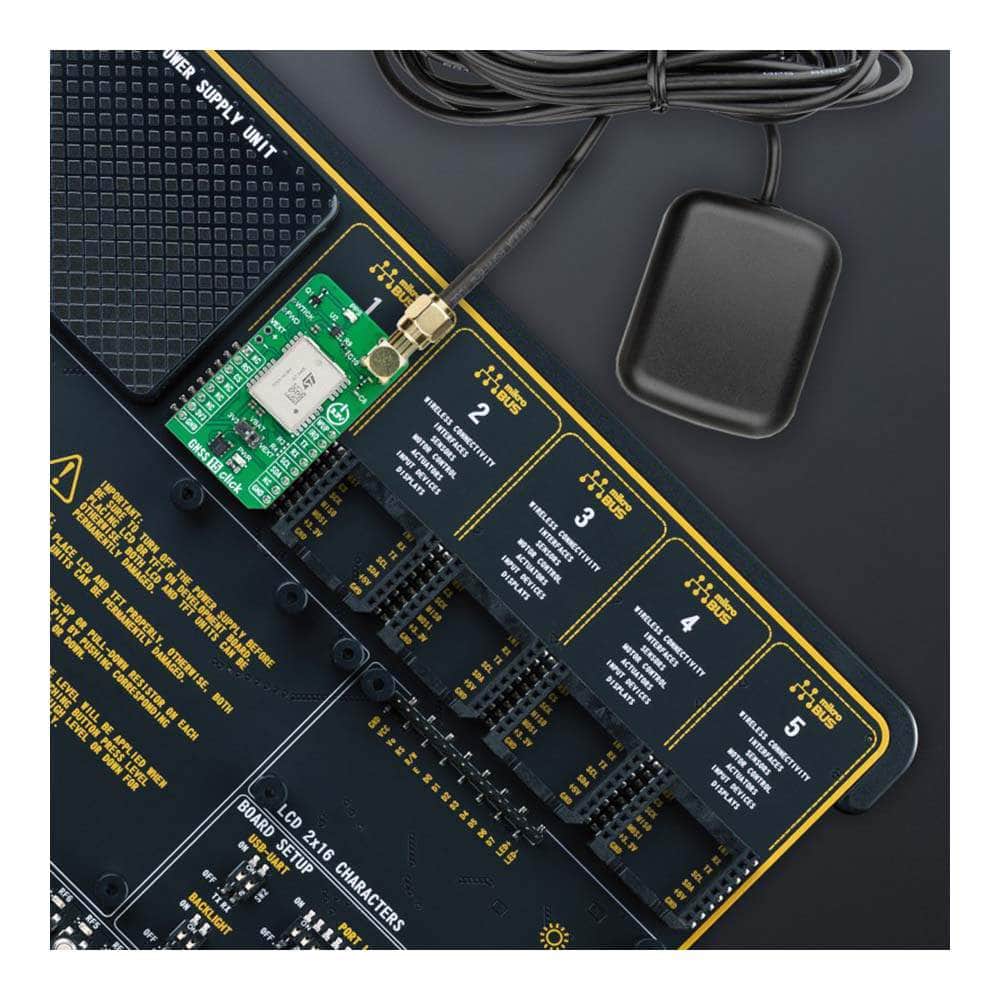 Mikroelektronika d.o.o. MIKROE-5987 GNSS 15 Click Board - The Debug Store UK