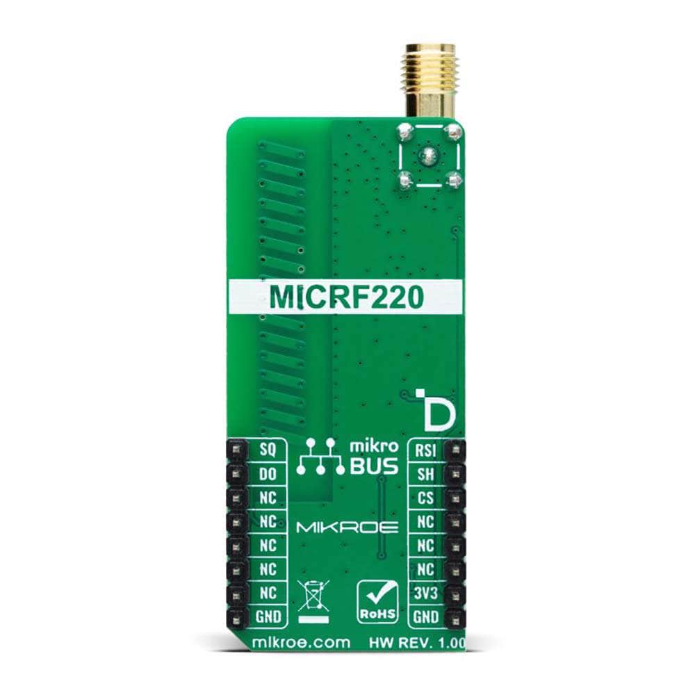Mikroelektronika d.o.o. MIKROE-6014 MICRF Rx Click Board - The Debug Store UK
