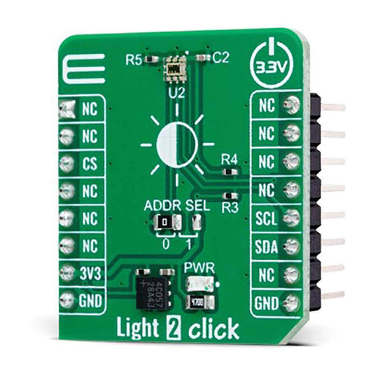 Mikroelektronika d.o.o. MIKROE-6022 Light 2 Click Board™ - The Debug Store UK