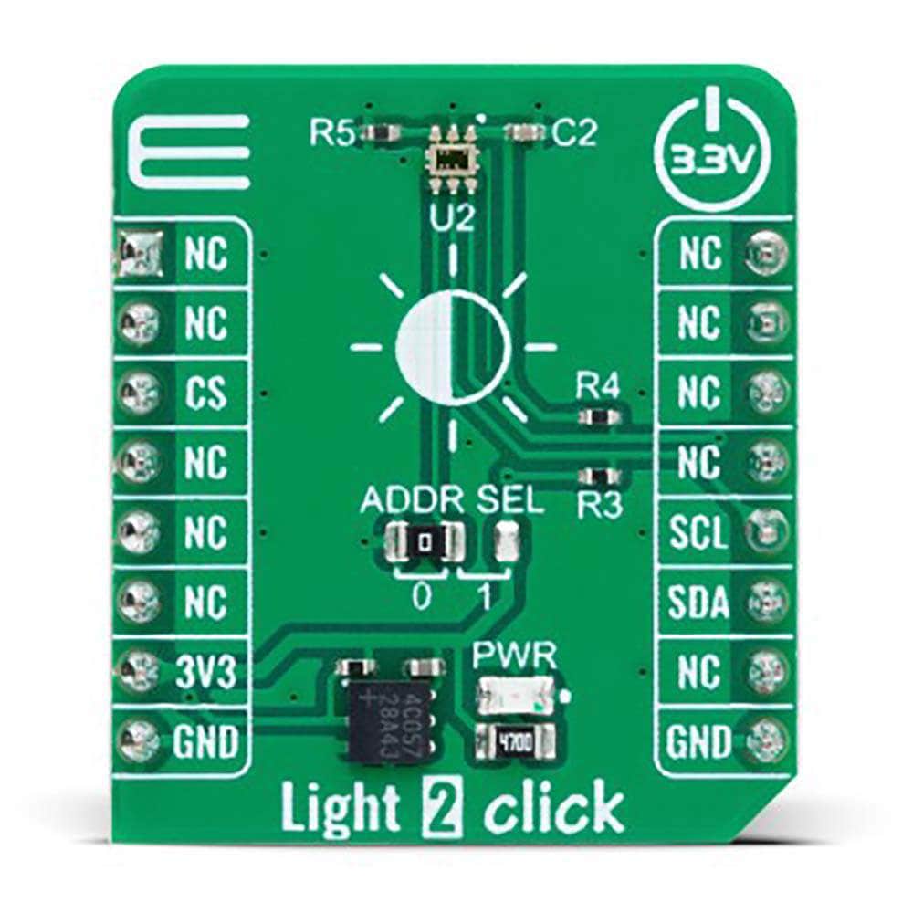 Mikroelektronika d.o.o. MIKROE-6022 Light 2 Click Board™ - The Debug Store UK