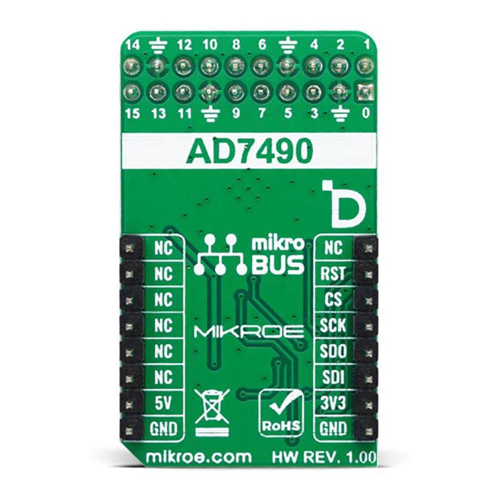 Mikroelektronika d.o.o. MIKROE-6039 ADC 24 Click Board - The Debug Store UK