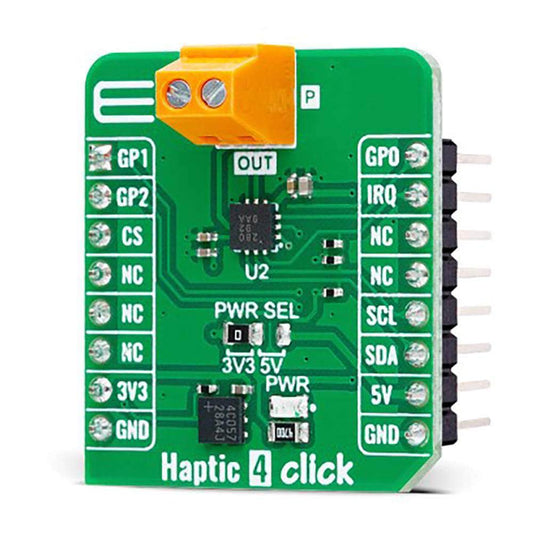 Mikroelektronika d.o.o. MIKROE-6045 Haptic 4 Click Board - The Debug Store UK
