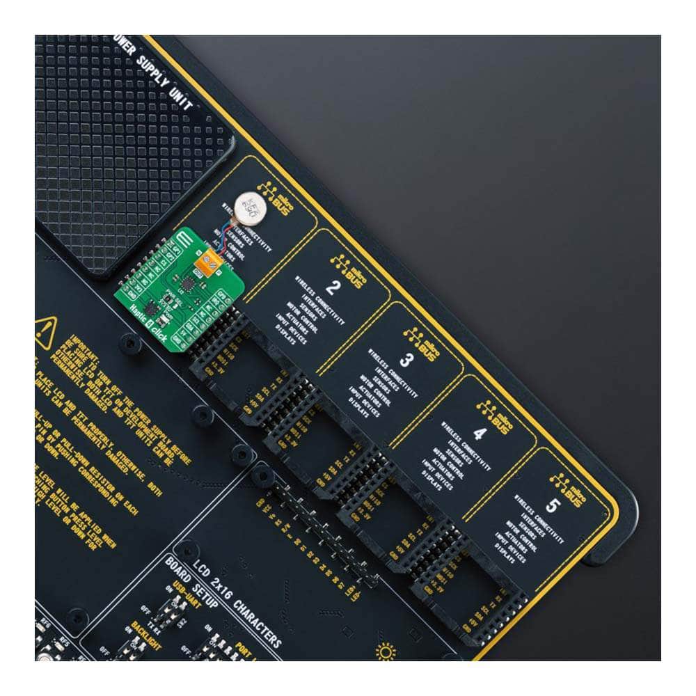 Mikroelektronika d.o.o. MIKROE-6045 Haptic 4 Click Board - The Debug Store UK