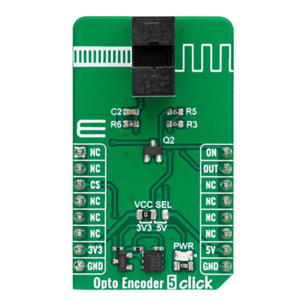 Mikroelektronika d.o.o. MIKROE-6056 Opto Encoder 5 Click Board - The Debug Store UK