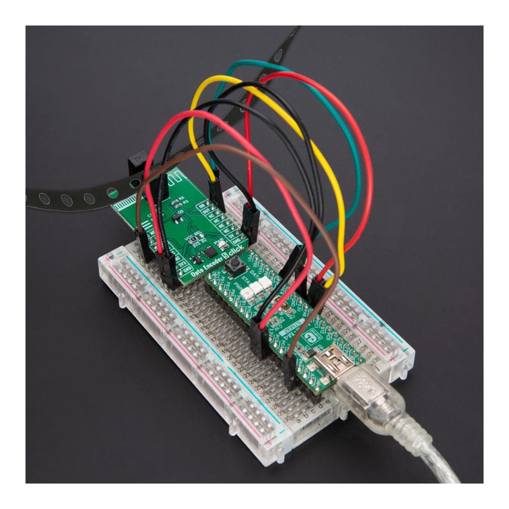 Mikroelektronika d.o.o. MIKROE-6056 Opto Encoder 5 Click Board - The Debug Store UK