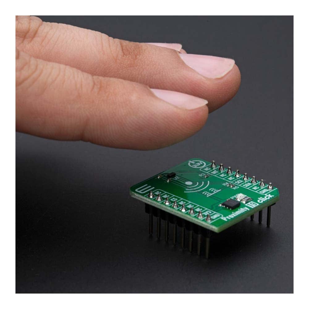 Mikroelektronika d.o.o. MIKROE-6062 Proximity 19 Click Board with Ambient Light Canceling - Advanced Proximity Sensing - The Debug Store UK