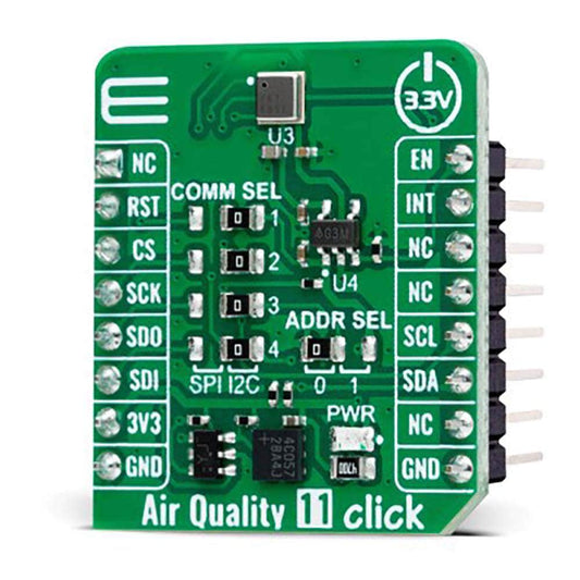 Mikroelektronika d.o.o. MIKROE-6063 Air Quality 11 Click Board - The Debug Store UK