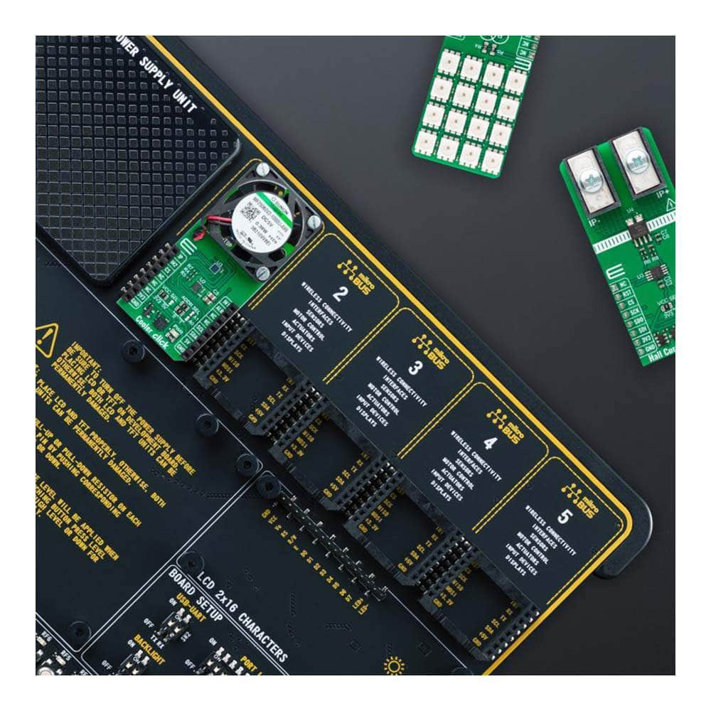 Mikroelektronika d.o.o. MIKROE-6068 Cooler Click Board - The Debug Store UK