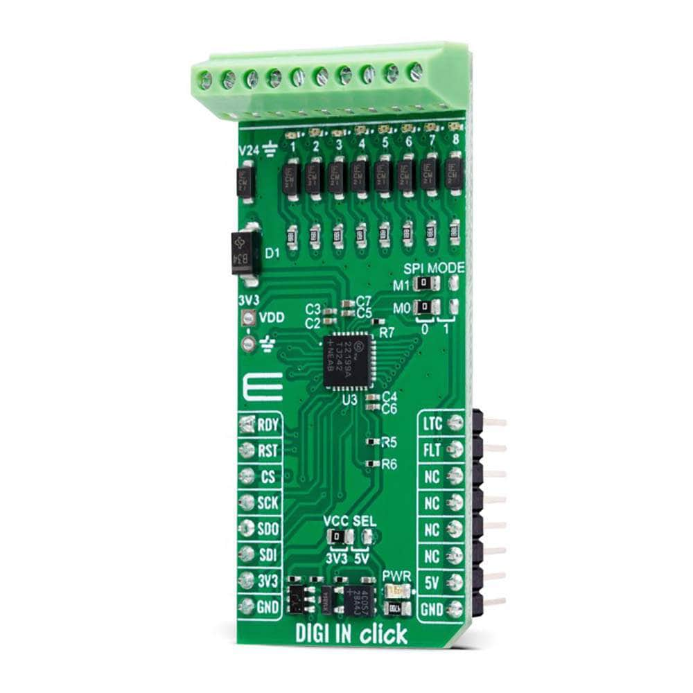 Mikroelektronika d.o.o. MIKROE-6072 DIGI IN Click Board - The Debug Store UK