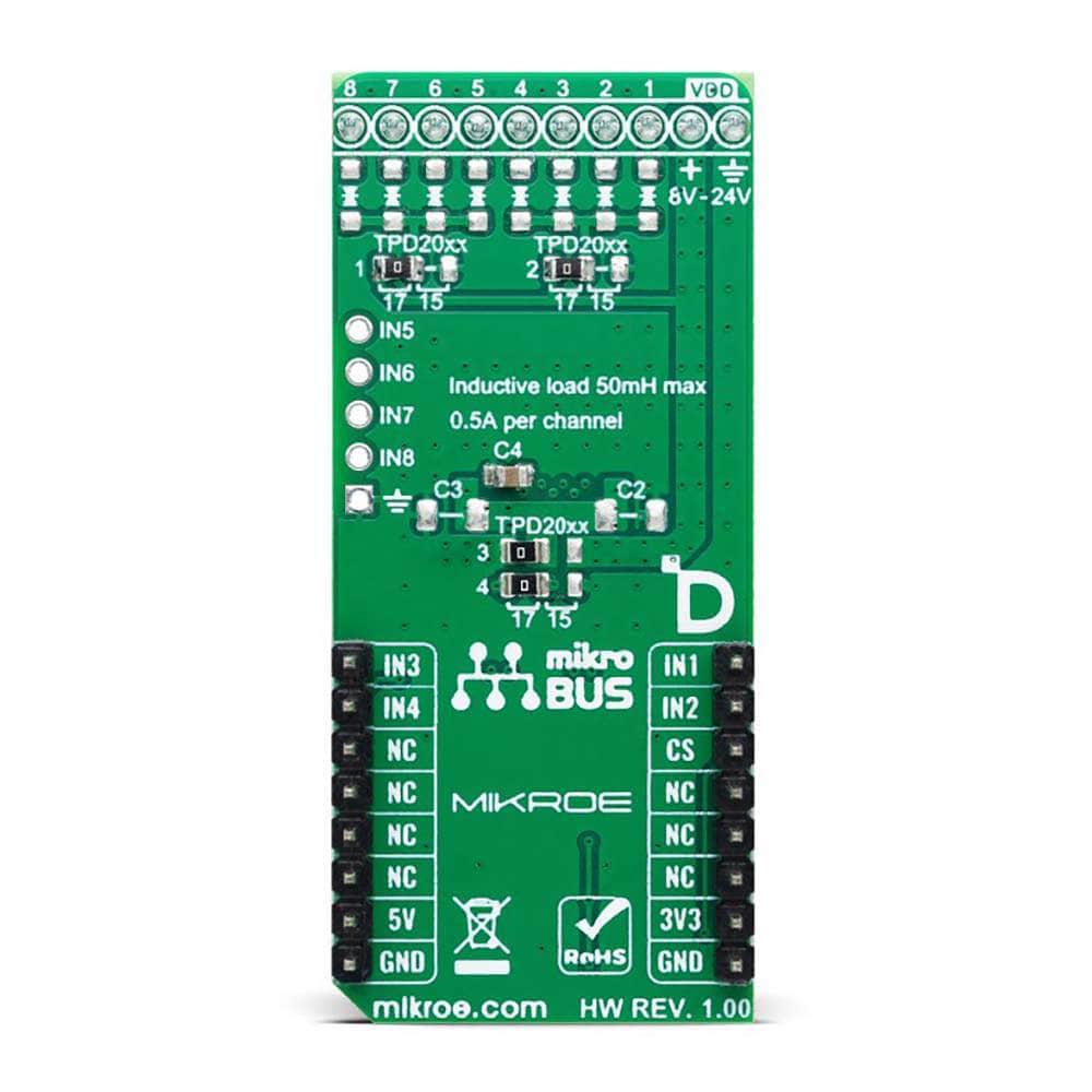 Mikroelektronika d.o.o. MIKROE-6075 IPD - TPD2017 Click Board - The Debug Store UK