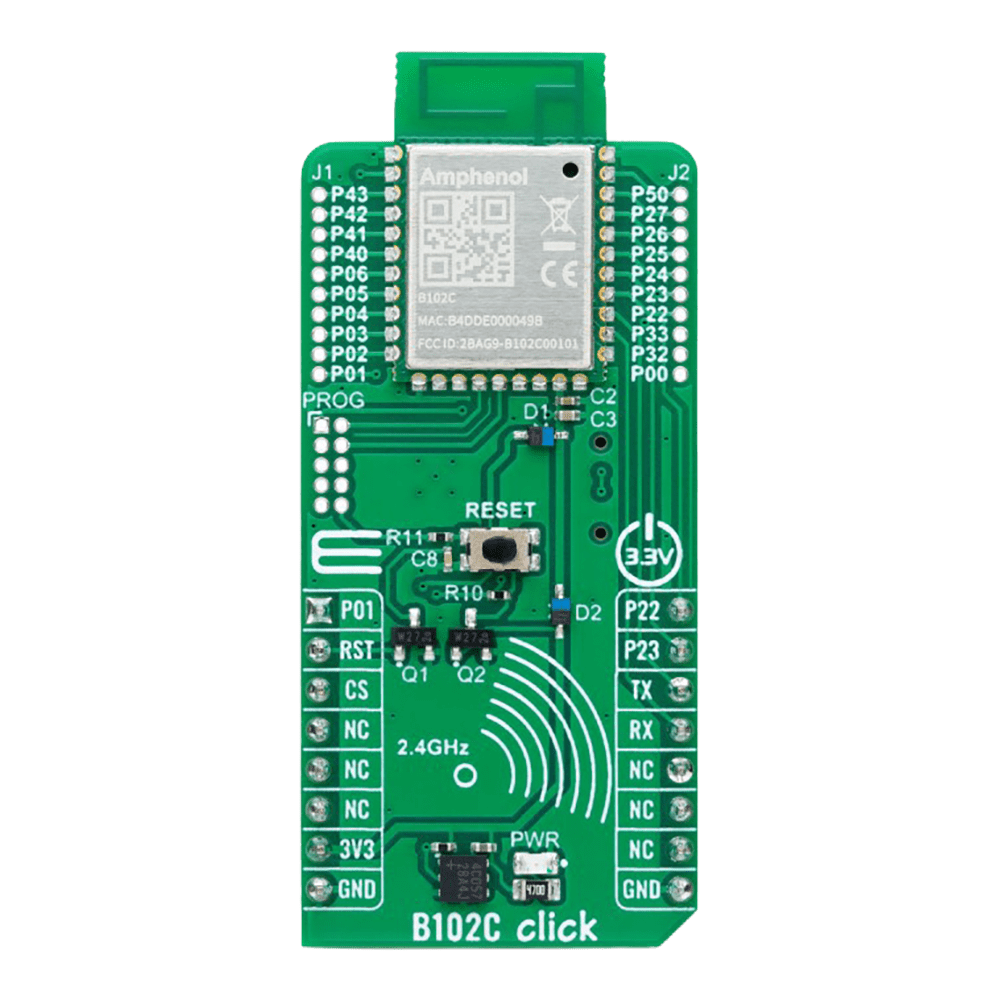 Mikroelektronika d.o.o. MIKROE-6088 B102C Click Board - The Debug Store UK