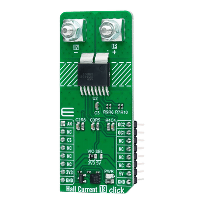 Mikroelektronika d.o.o. MIKROE-6097 Hall Current 19 Click Board - The Debug Store UK