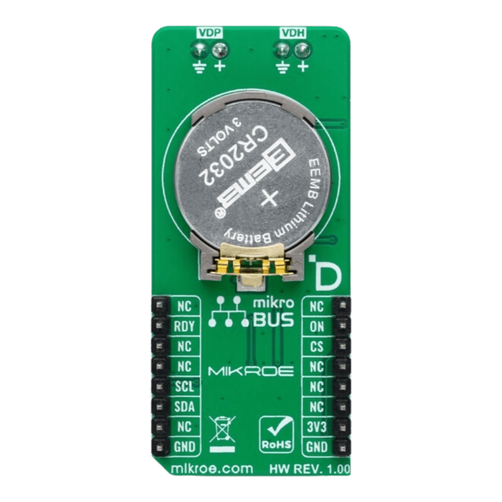 Mikroelektronika d.o.o. MIKROE-6098 BATT-BOOST 2 Click - Advanced Battery Management and Voltage Boost Module - The Debug Store UK