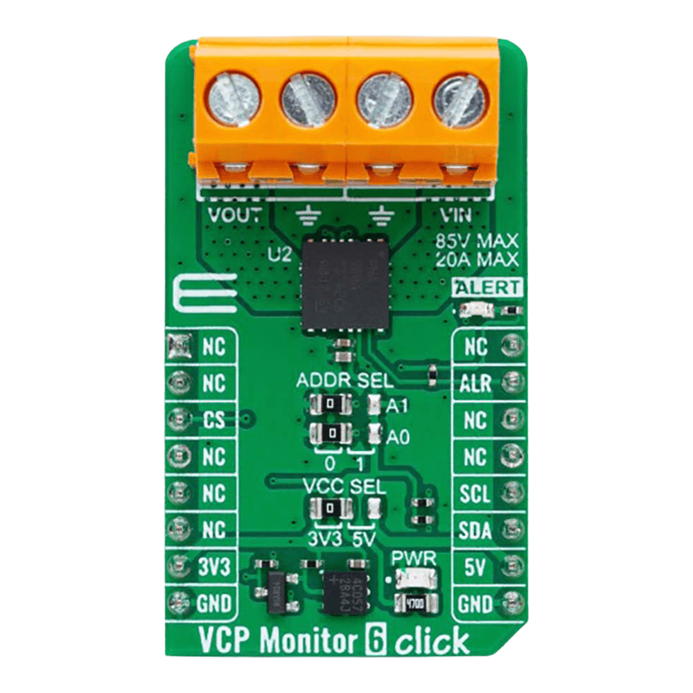 Mikroelektronika d.o.o. MIKROE-6101 VCP Monitor 6 Click Board - The Debug Store UK