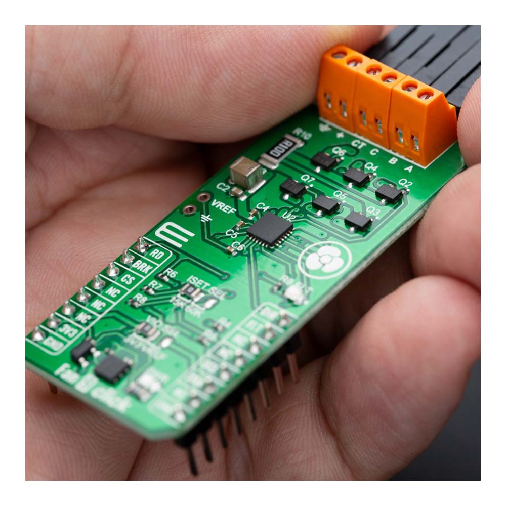 Mikroelektronika d.o.o. MIKROE-6103 Fan 9 Click Board -  Fan Speed Controller - The Debug Store UK