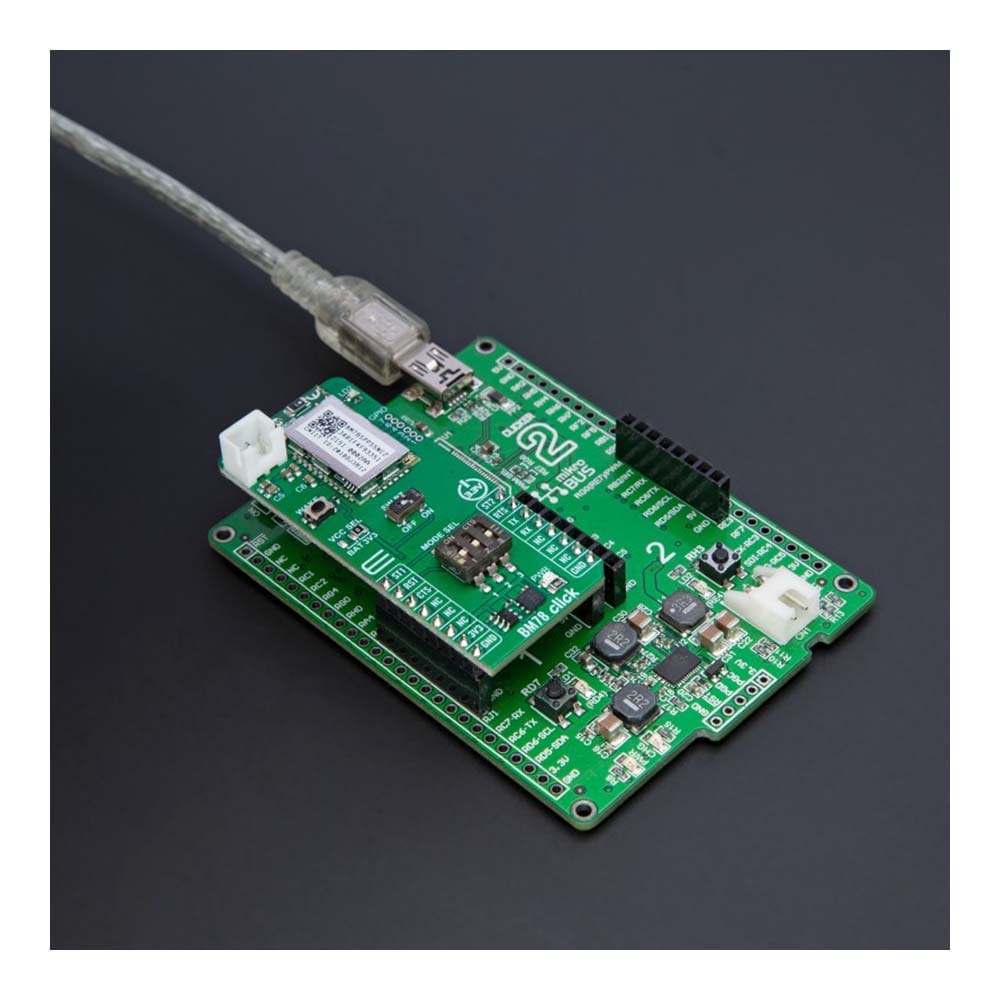 Mikroelektronika d.o.o. MIKROE-6114 BM78 Click Board - Bluetooth Module for Seamless Connectivity - The Debug Store UK