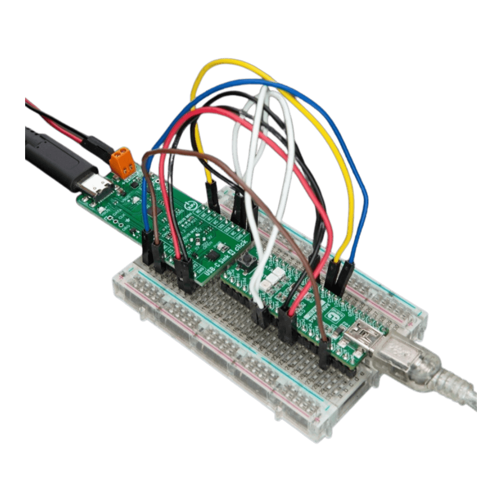 Mikroelektronika d.o.o. MIKROE-6124 USB Type-C Power Sink Controller for Versatile Device Charging - The Debug Store UK