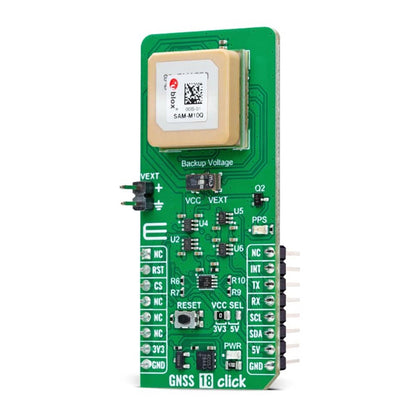 Mikroelektronika d.o.o. MIKROE-6127 GNSS 18 Click Board - The Debug Store UK