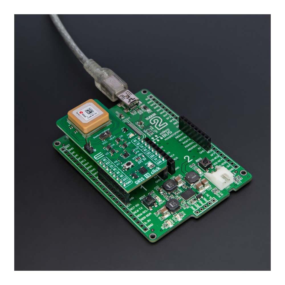 Mikroelektronika d.o.o. MIKROE-6127 GNSS 18 Click Board - The Debug Store UK