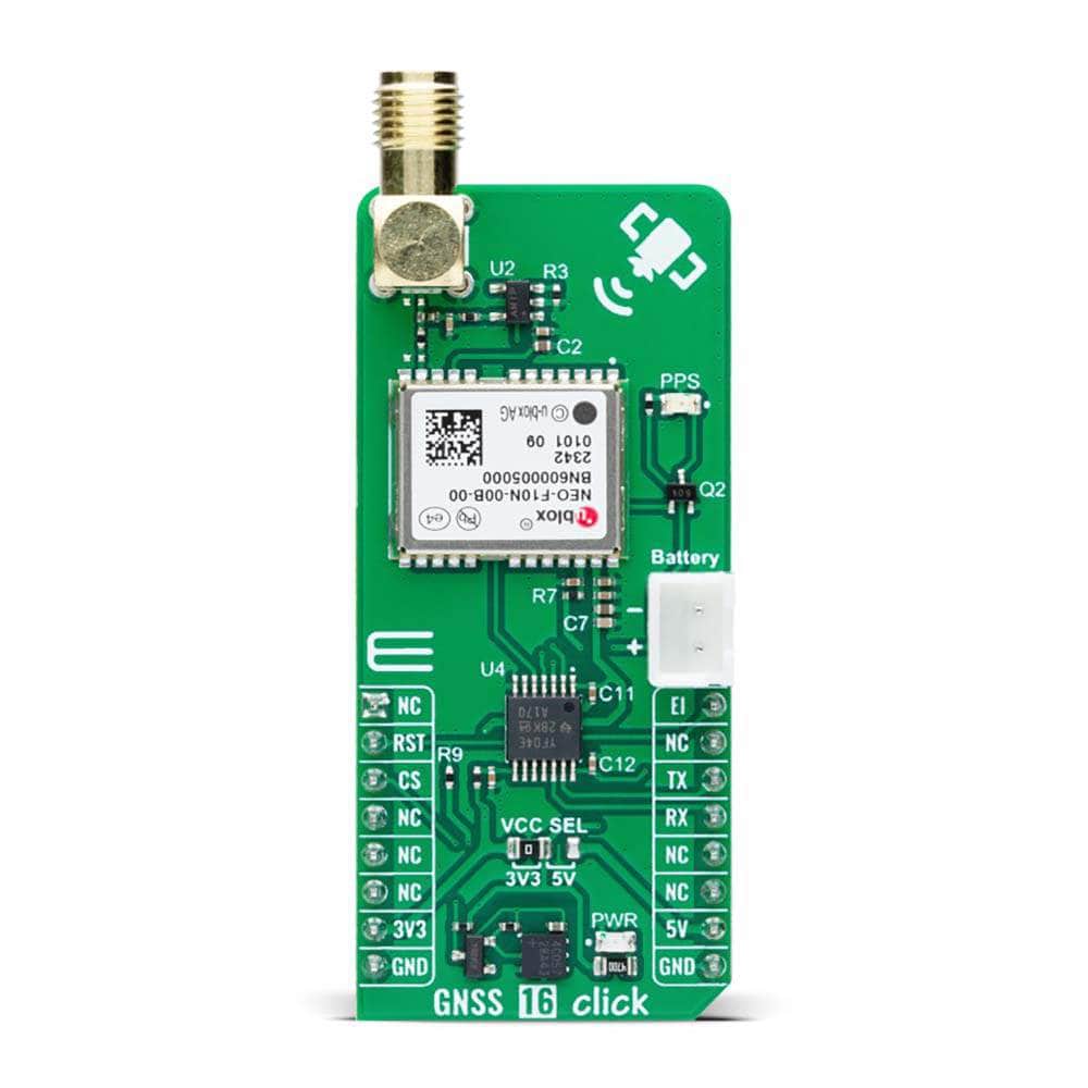 Mikroelektronika d.o.o. MIKROE-6129 GNSS 16 Click Board - The Debug Store UK