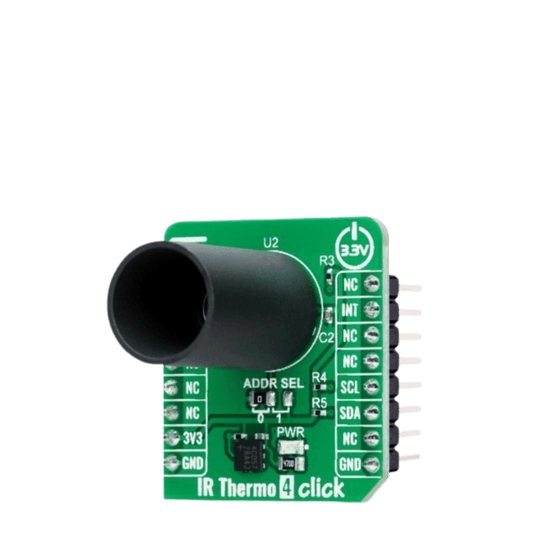 Mikroelektronika d.o.o. MIKROE-6135 IR Thermo 4 Click Board™ - Contactless Temperature Measurement Module - The Debug Store UK