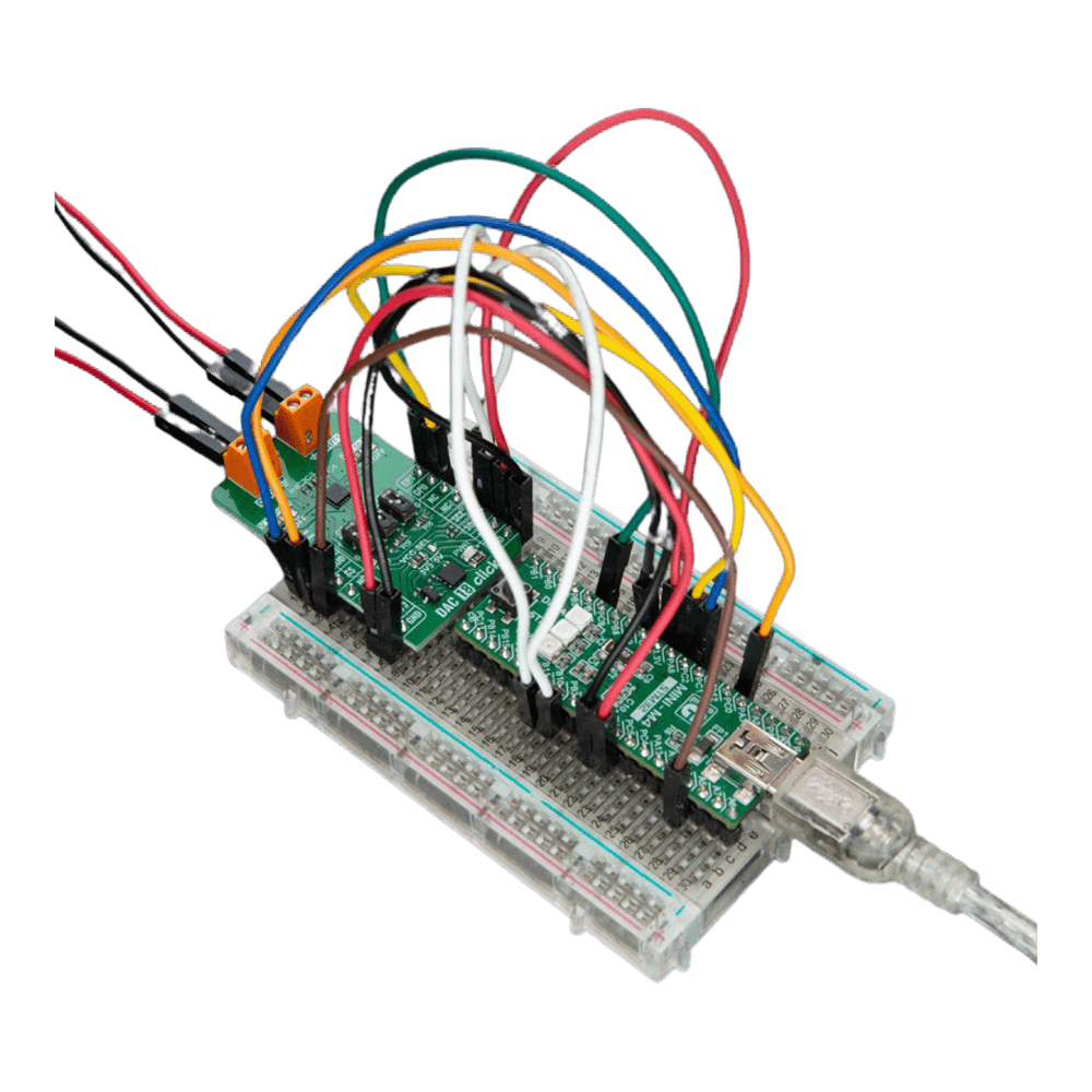 DAC 18 Click Board™ - 10-bit Smart DAC for PWM Signal Conversion