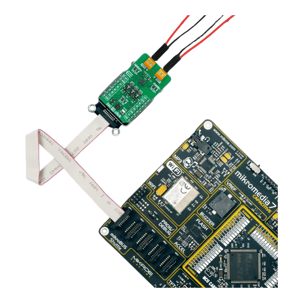 DAC 18 Click Board™ - 10-bit Smart DAC for PWM Signal Conversion