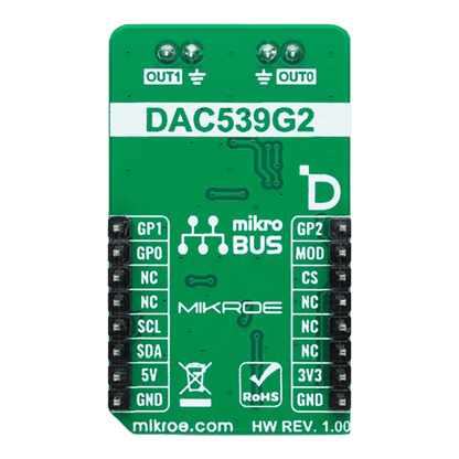 DAC 18 Click Board™ - 10-bit Smart DAC for PWM Signal Conversion