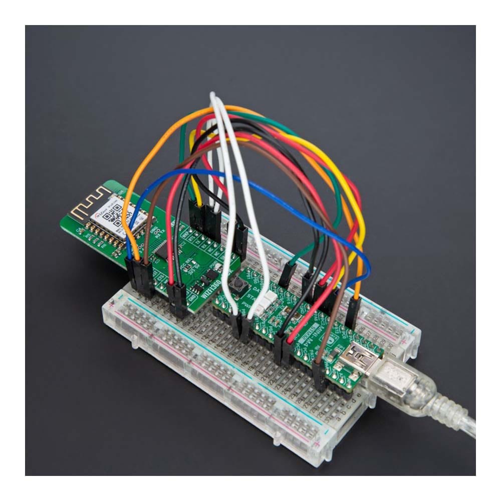 Mikroelektronika d.o.o. MIKROE-6153 WIZFI360 Click Board™ WiFi Connectivity Using WIZnet - The Debug Store UK