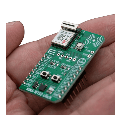 Mikroelektronika d.o.o. MIKROE-6154 NINA-W152 Click Board™ - Dual-Mode Wi-Fi & Bluetooth Module for Secure Wireless Projects - The Debug Store UK